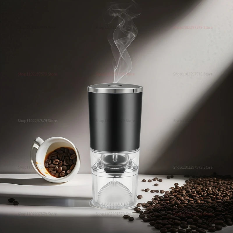 Electric Coffee Grinder Coffee Bean Grinder Cafe Automatic Portable USB Rechargeable Food Crusher For Drip Coffee Kitchen Gadgets