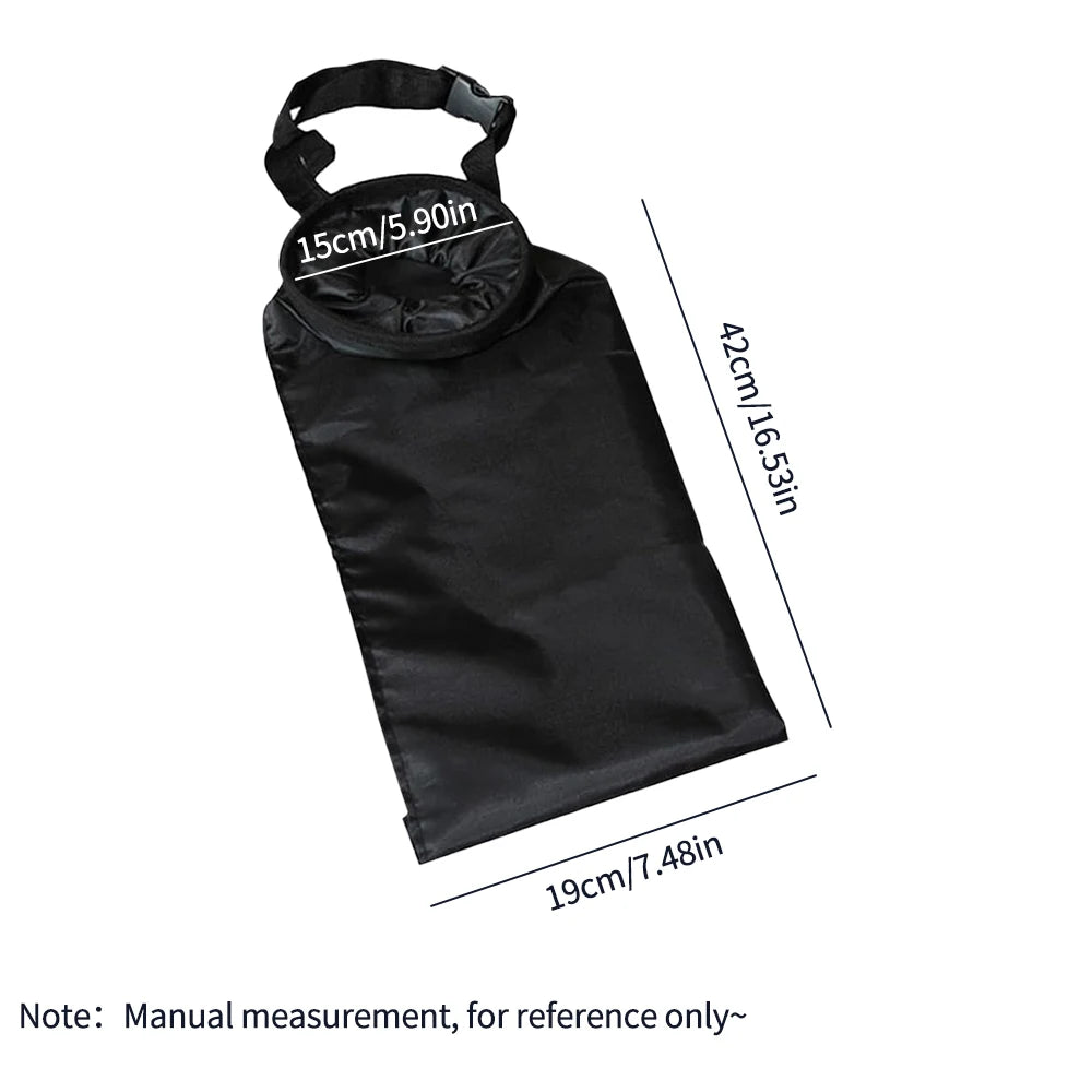 Portable Car Seat Back Trash Holder Hang Litter Bag Garbage Storage