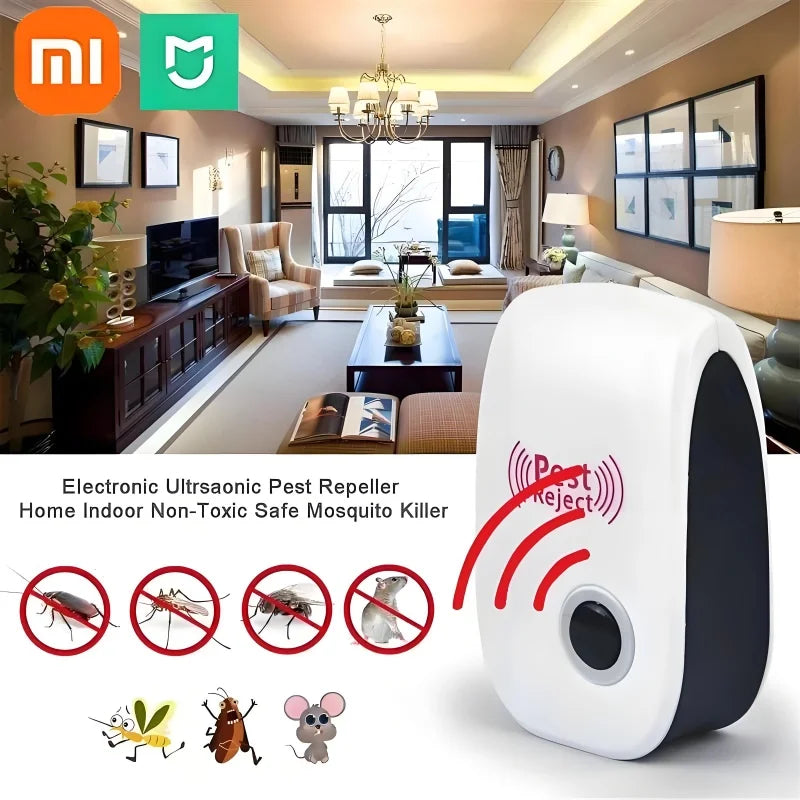 Xiaomi Safe Ultrasonic Pest Repellents Mouse Cockroach Mosquito Insect Repeller