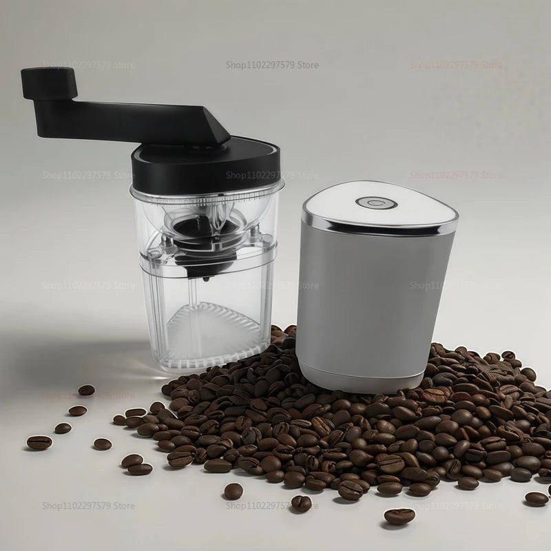 Electric Coffee Grinder Coffee Bean Grinder Cafe Automatic Portable USB Rechargeable Food Crusher For Drip Coffee Kitchen Gadgets