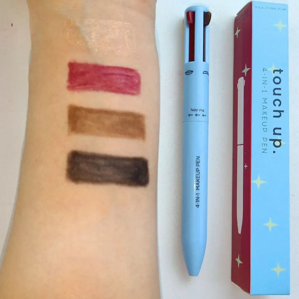 4 In 1 Makeup Pen Eyebrow Pencil Waterproof DrawingMakeup Pen