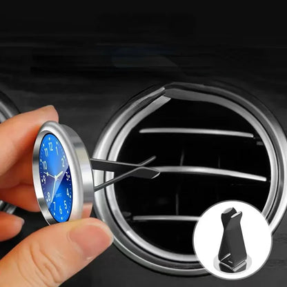Auto Car Dashboard Clock with Mini Watch Quartz Electronic Timepiece y
