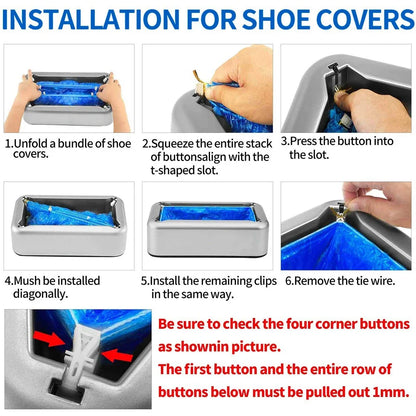 Automatic Shoe Cover Machine Smart Overshoes Dispenser