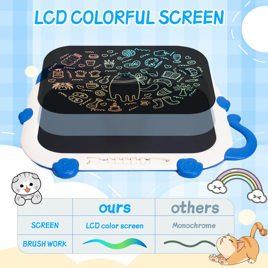 Cat LCD Drawing Board Writing Tablet Digit Magic Blackboard Art Painting Tool