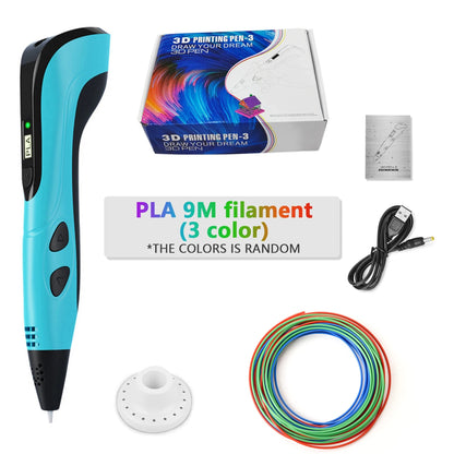 New 3D Pen for Children Kids  3D Printing Pens PLA Filament