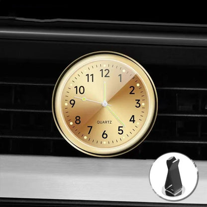 Auto Car Dashboard Clock with Mini Watch Quartz Electronic Timepiece y