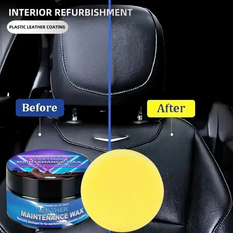 Car Leather Maintenance Cream 100g or Leather Repair Cream