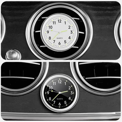 Auto Car Dashboard Clock with Mini Watch Quartz Electronic Timepiece y