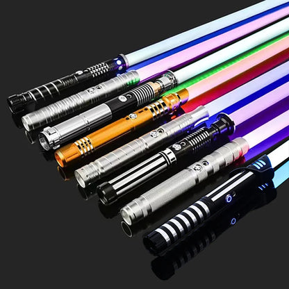 RGB Metal Lightsaber Laser Sword Toys Light