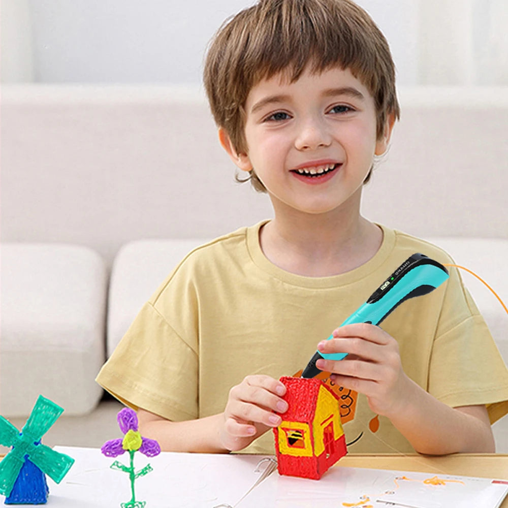 New 3D Pen for Children Kids  3D Printing Pens PLA Filament