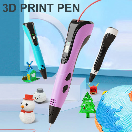 New 3D Pen for Children Kids  3D Printing Pens PLA Filament