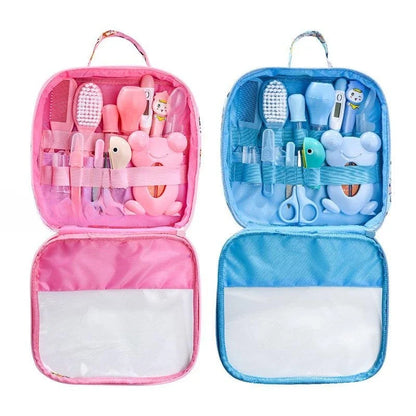 Baby Care Kit Newborn Baby Kids Nail Hair Health Care Thermometer Grooming Brush