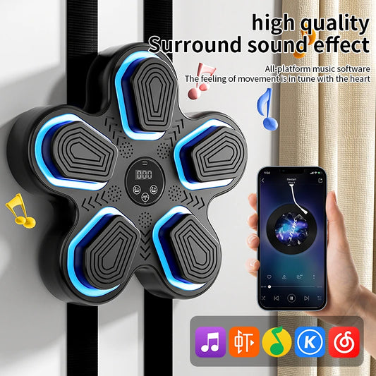 New Smart Music Boxing Machine Adult/Children Sports Fitness Boxing Trainer