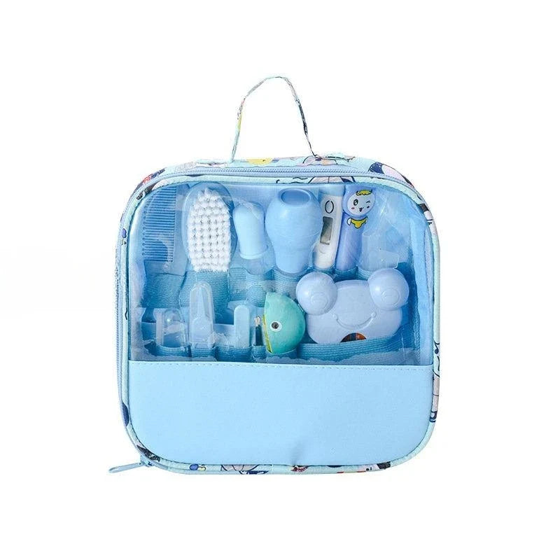 Baby Care Kit Newborn Baby Kids Nail Hair Health Care Thermometer Grooming Brush