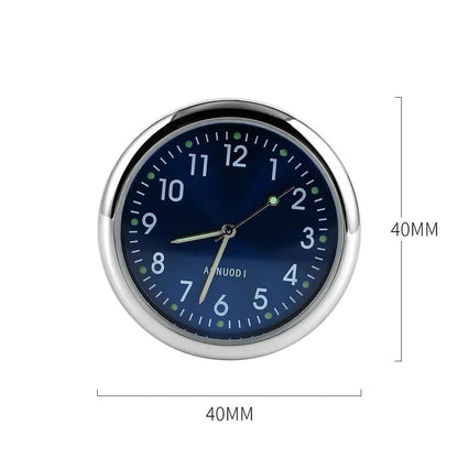 Auto Car Dashboard Clock with Mini Watch Quartz Electronic Timepiece y