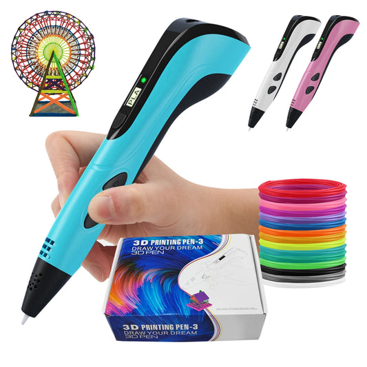 New 3D Pen for Children Kids  3D Printing Pens PLA Filament